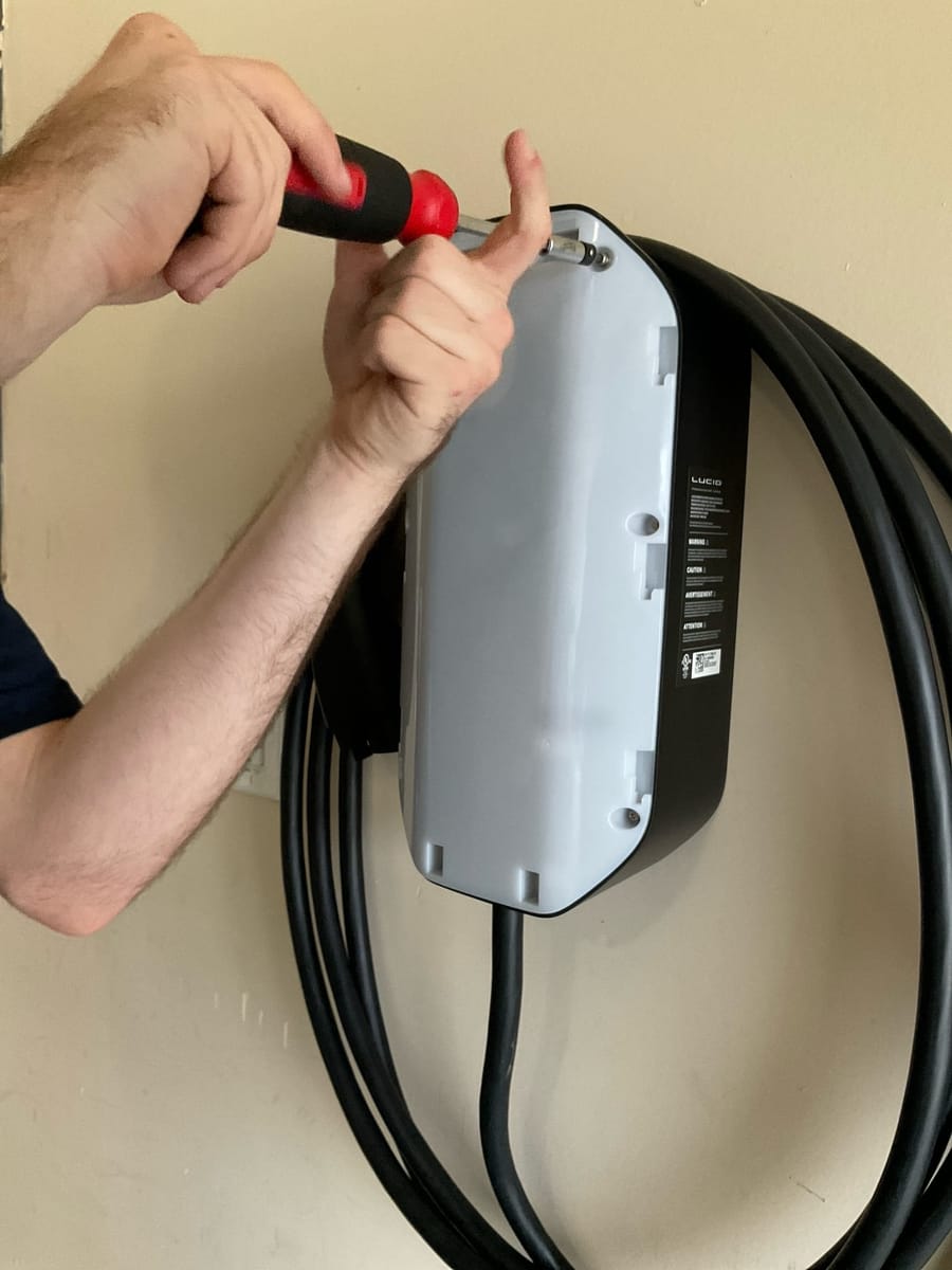 Electrical Repair On EV Charger